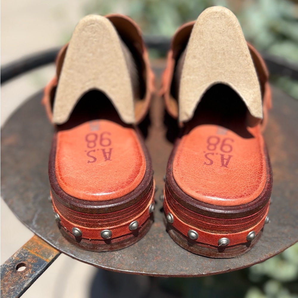 A.S.98 Gino Suede Sandals - Picture 10 of 16